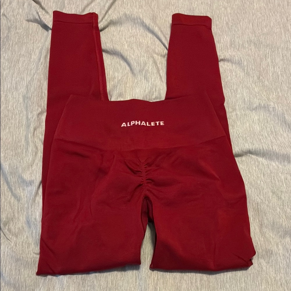 Alphalete Crimson Active Leggings